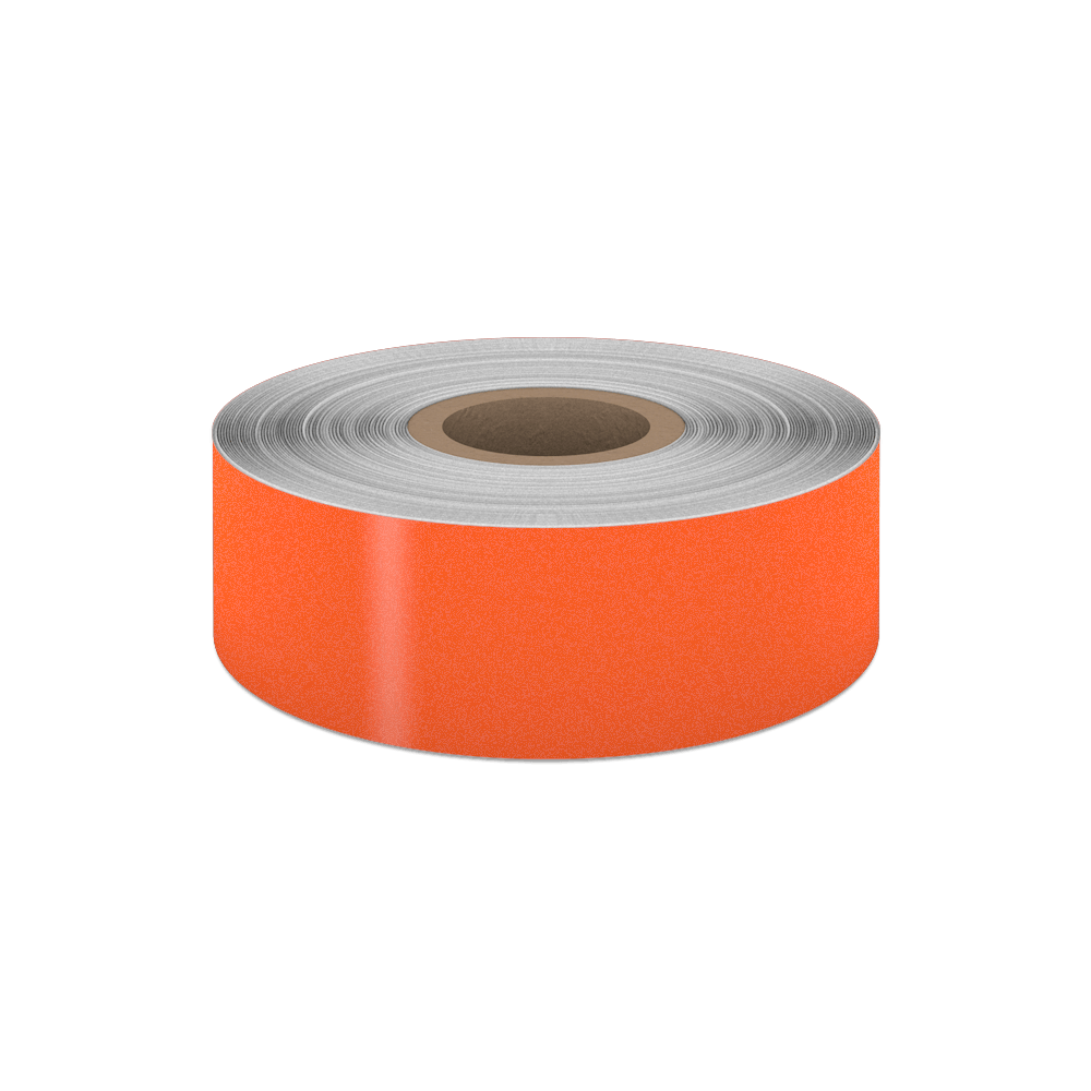 DuraLabel Orange Reflective Vinyl Tape