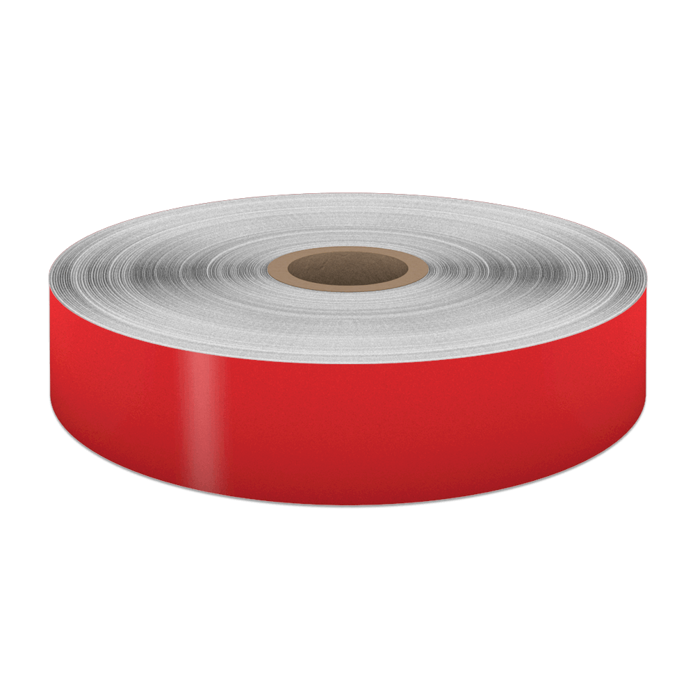 Red Aggressive Adhesive Vinyl Tape