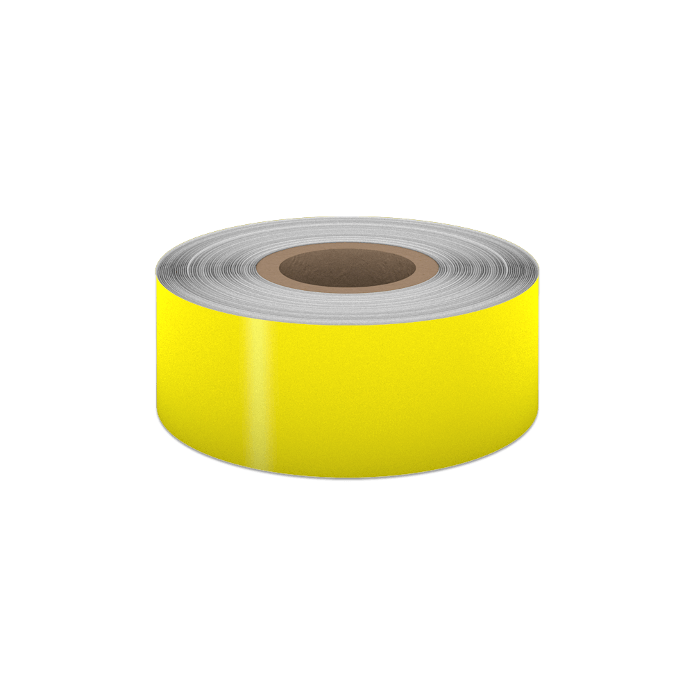 Yellow Fluorescent Outdoor HiViz Tape