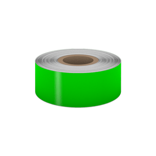 Green Fluorescent Outdoor HiViz Tape