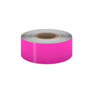 Pink Fluorescent Outdoor HiViz Tape