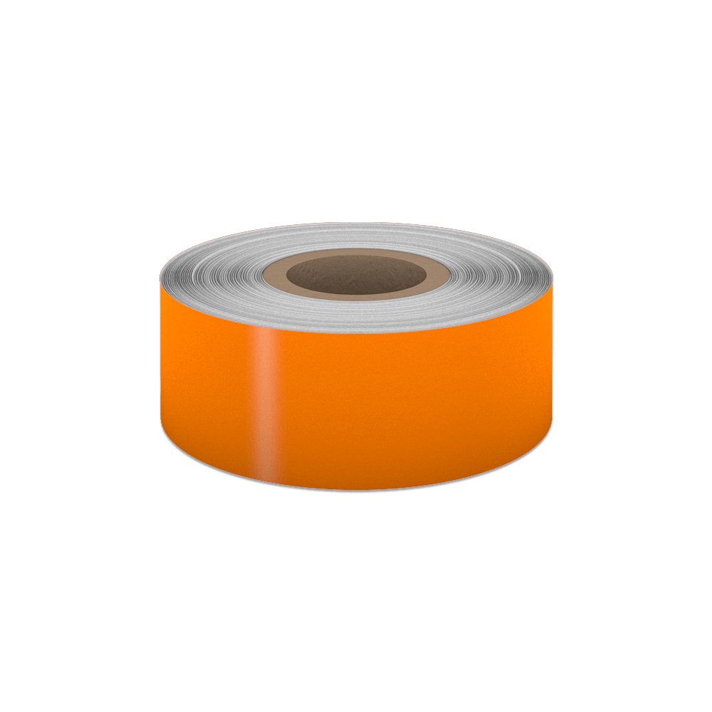 Orange Fluorescent Outdoor HiViz Tape