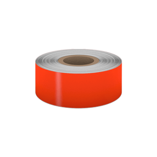 Red-Orange Fluorescent Outdoor HiViz Tape