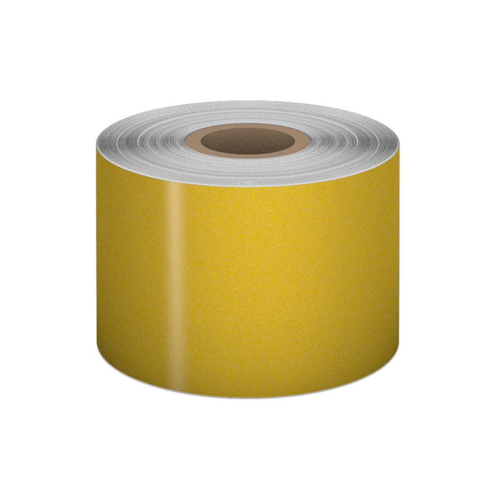 DuraLabel Yellow Reflective Vinyl Tape