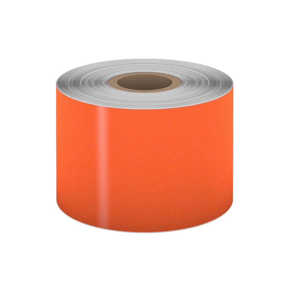 DuraLabel Orange Reflective Vinyl Tape