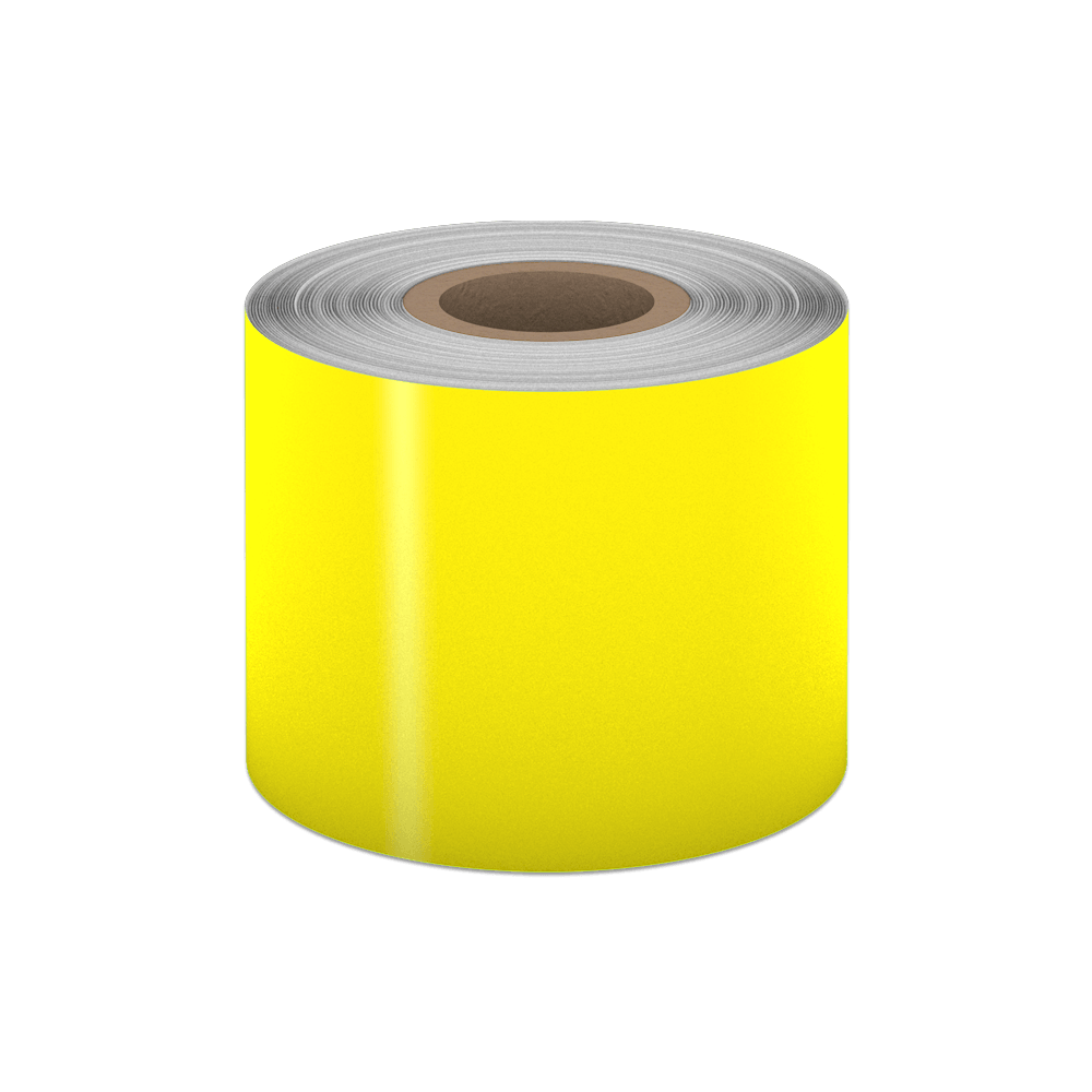 Yellow Fluorescent Outdoor HiViz Tape