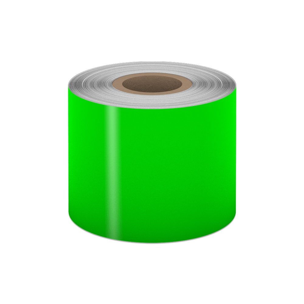 Green Fluorescent Outdoor HiViz Tape