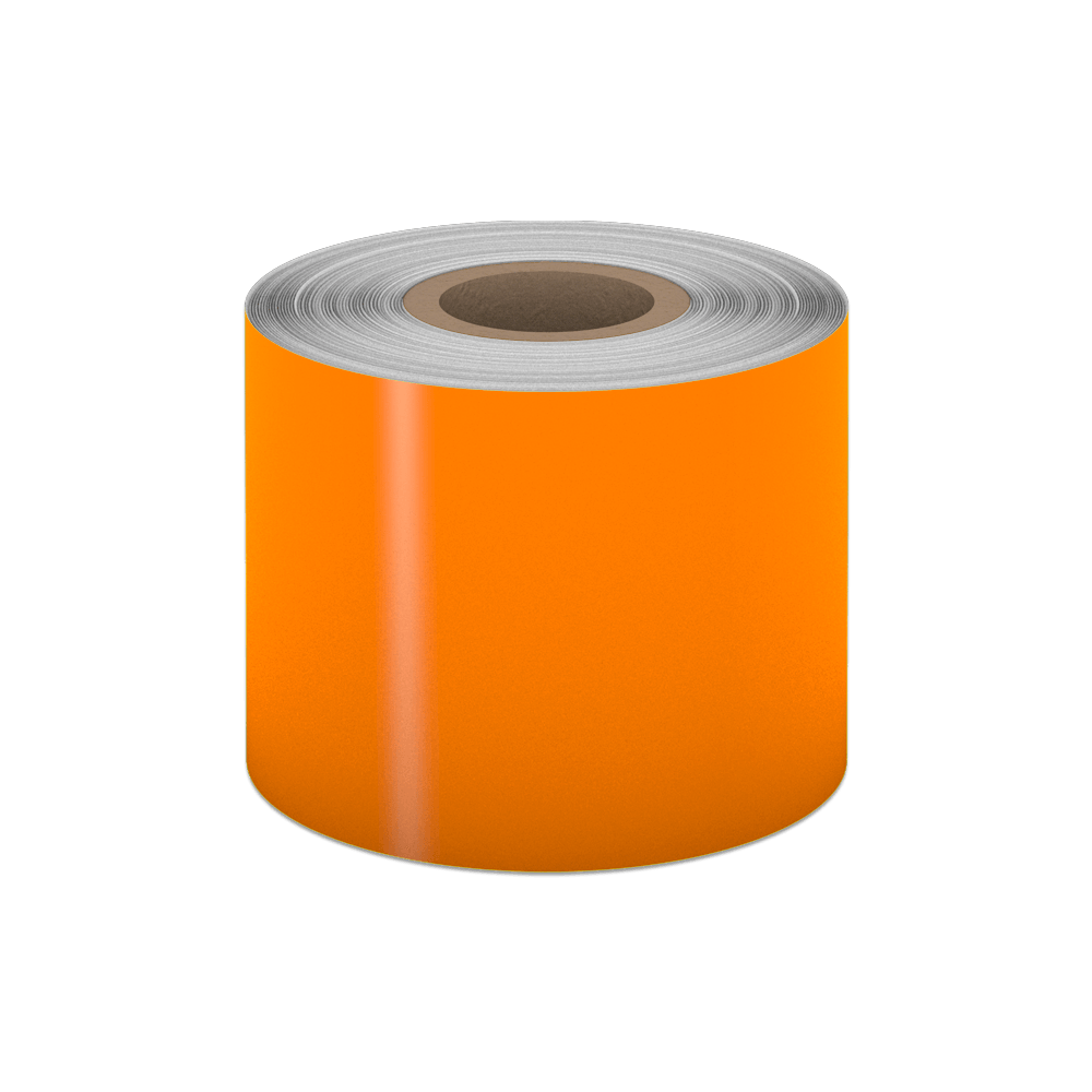 Orange Fluorescent Outdoor HiViz Tape