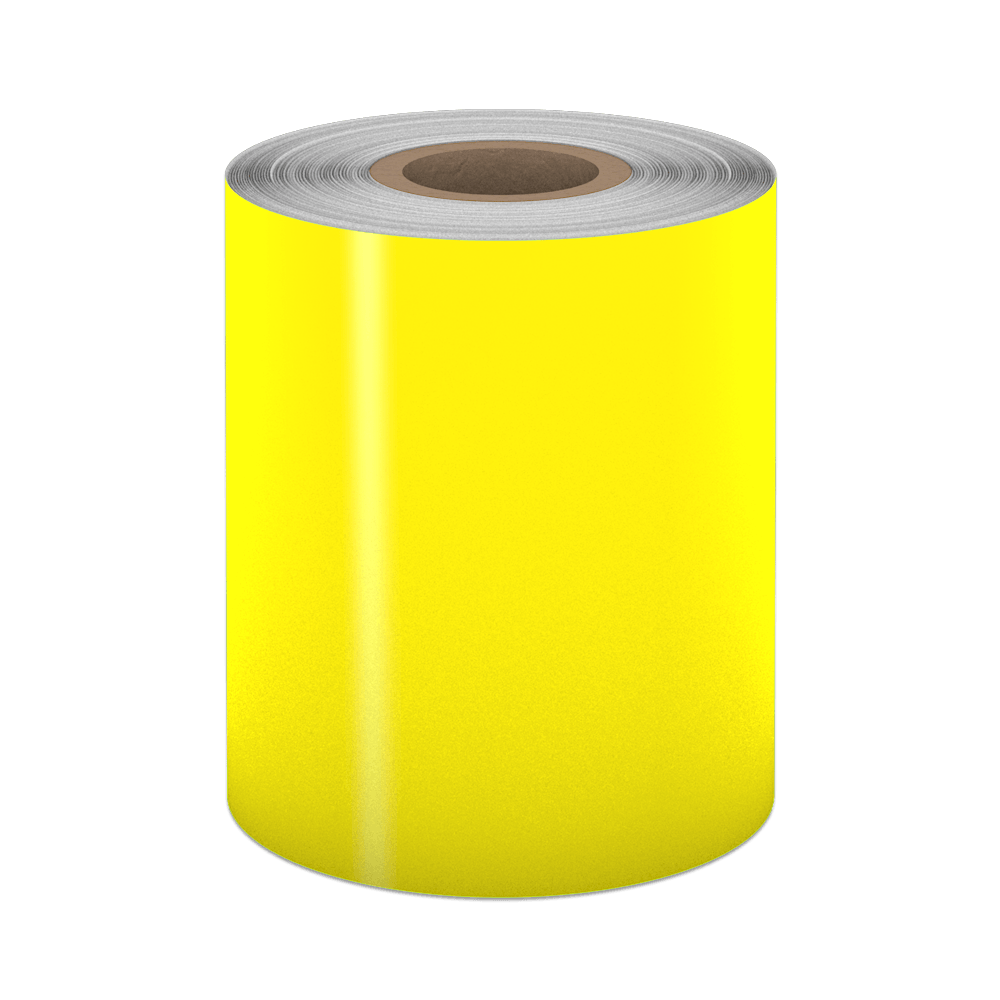 Yellow Fluorescent Outdoor HiViz Tape