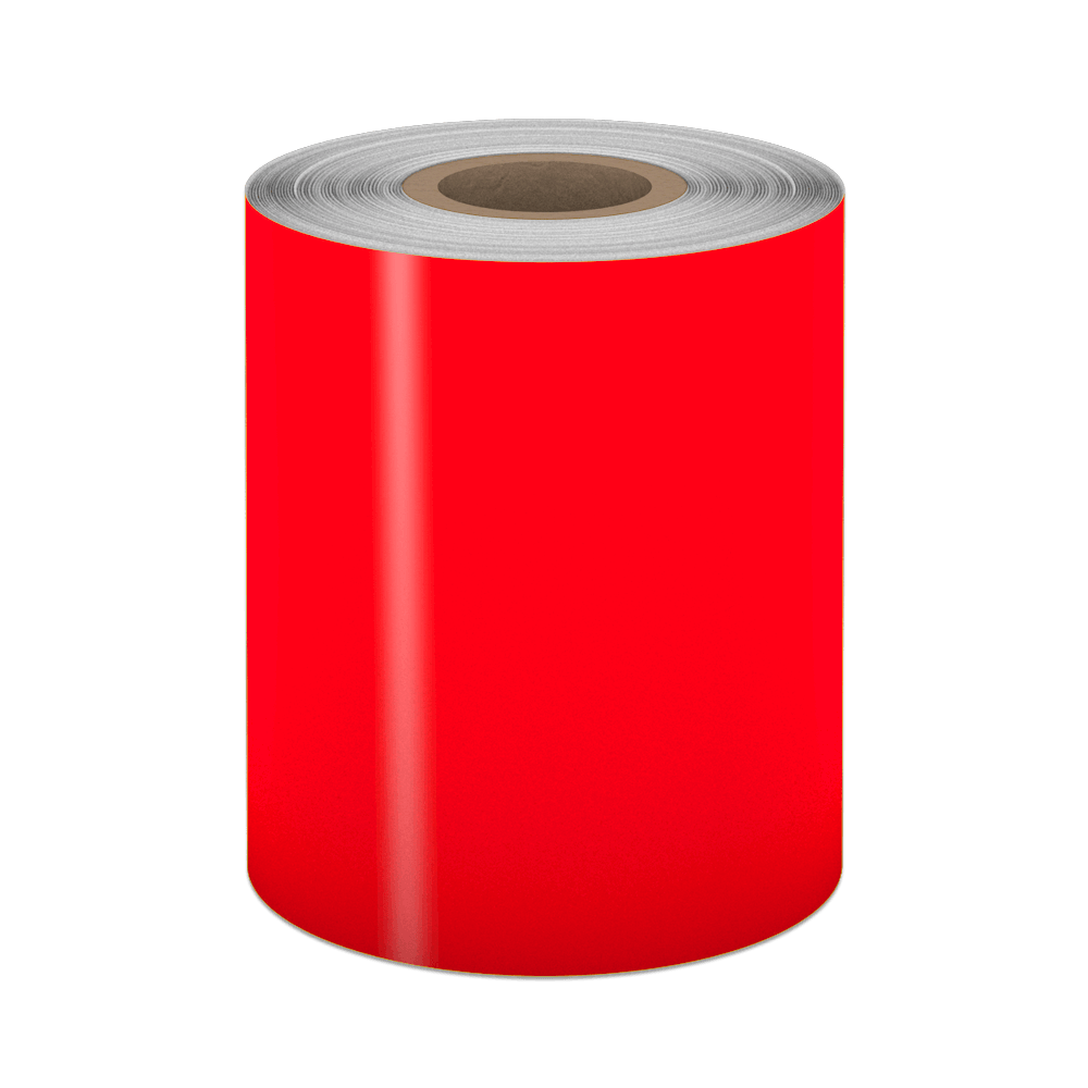 Red Fluorescent Outdoor HiViz Tape