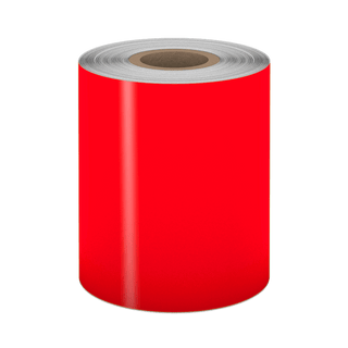 Red Fluorescent Outdoor HiViz Tape