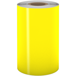 Yellow Fluorescent Outdoor HiViz Tape