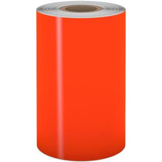 Red-Orange Fluorescent Outdoor HiViz Tape