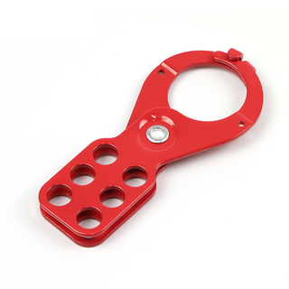 Lockout Tagout - Red Coated Steel Hasp With Hook 38mm – ESH02-H