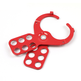 Lockout Tagout - Red Coated Steel Hasp With Hook 38mm – ESH02-H