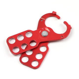 Lockout Tagout - Red Coated Steel Hasp With Hook 25mm – ESH01-H