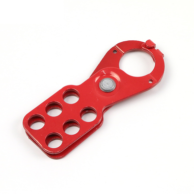 Lockout Tagout - Red Coated Steel Hasp With Hook 25mm – ESH01-H