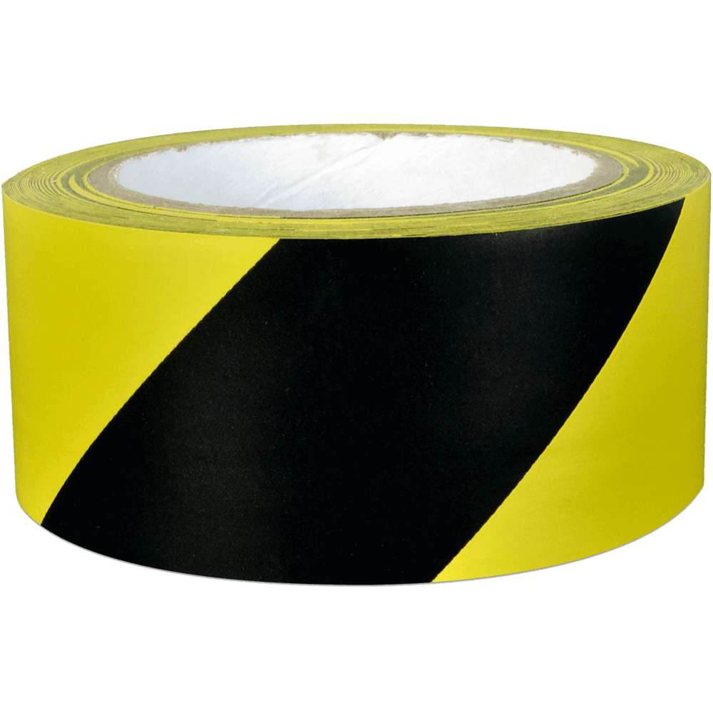 Black/Yellow 5S Floor Tape - 50mm x 33m