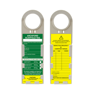 Archford Scaffold Tag Kit with Holder | Australia Wide Shipping