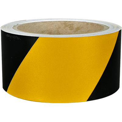 Black/Yellow Haz Class 2 Engineer-Grade Reflective Tape | Archford