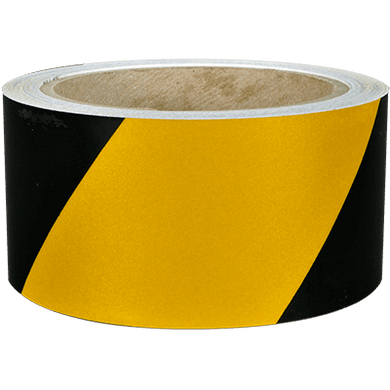 Black/Yellow Haz Class 2 Engineer-Grade Reflective Tape | Archford