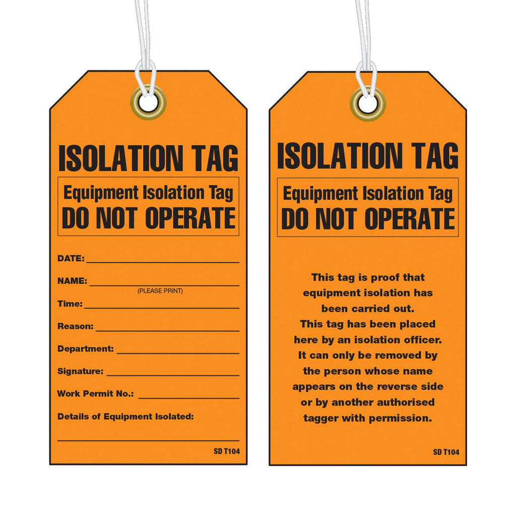 Isolation Tag - Poly