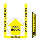 SDS Binder Floor Marking Sign Bundle