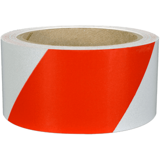 Red/White Haz Engineer-Grade Class 2 Reflective Tape