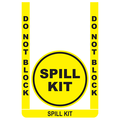 Spill Kit Floor Sign Bundle