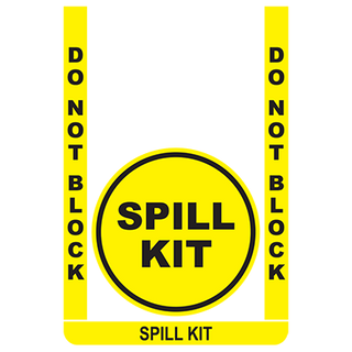 Spill Kit Floor Sign Bundle